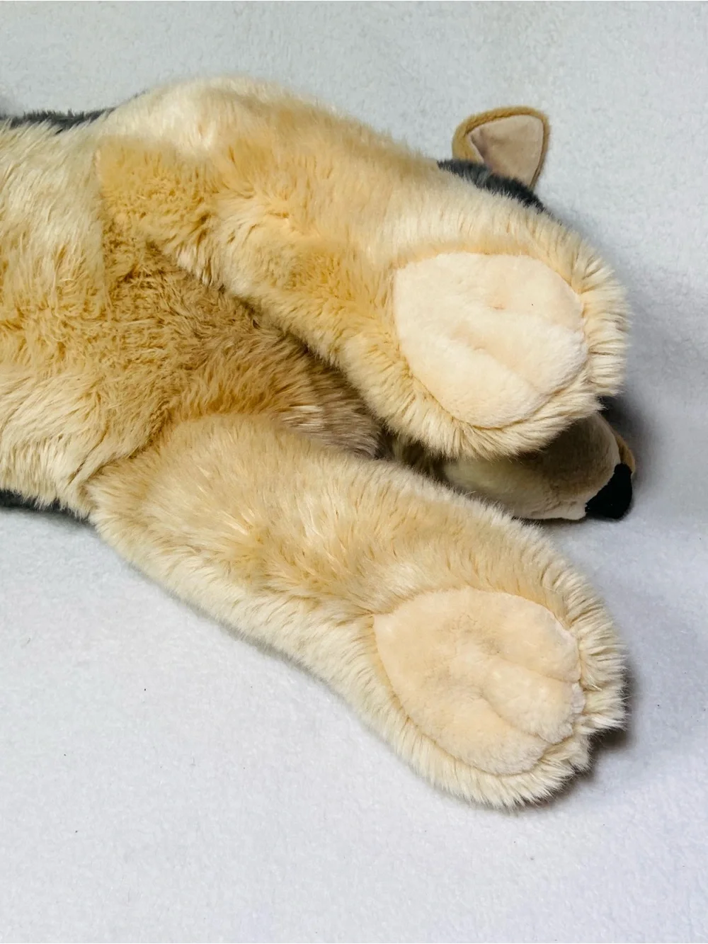 25” Retired Aurora Super Flopsie Wolf Plush